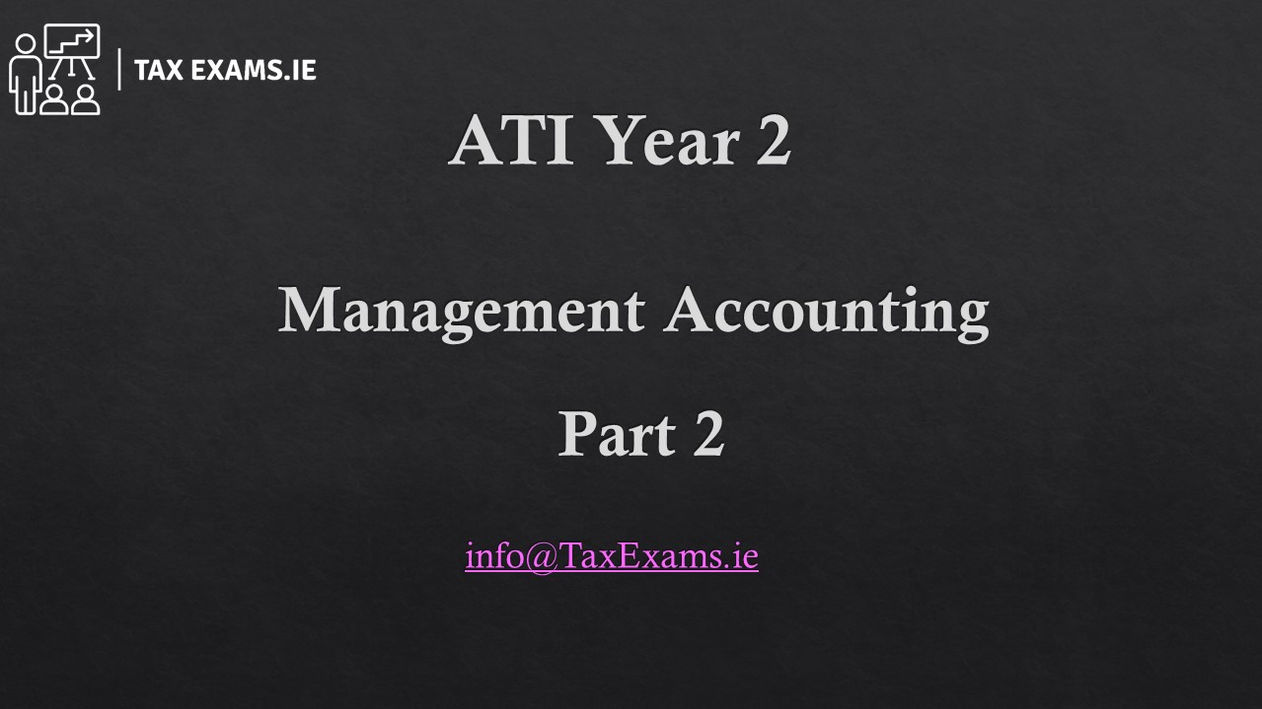ATI - Year 2 - MA - Part 2
